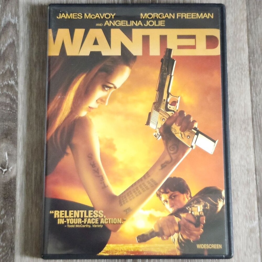 Wanted DVS Enhanced DVD 2008 Universal ANGALINA Jolie James McAvoy Morgan Freema